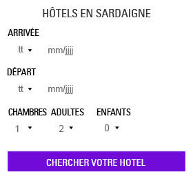 Cherchez votre hôtel en Sardaigne